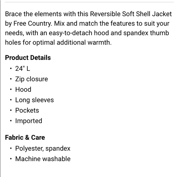 Free Country Women’s Jacket - Picture 8 of 8